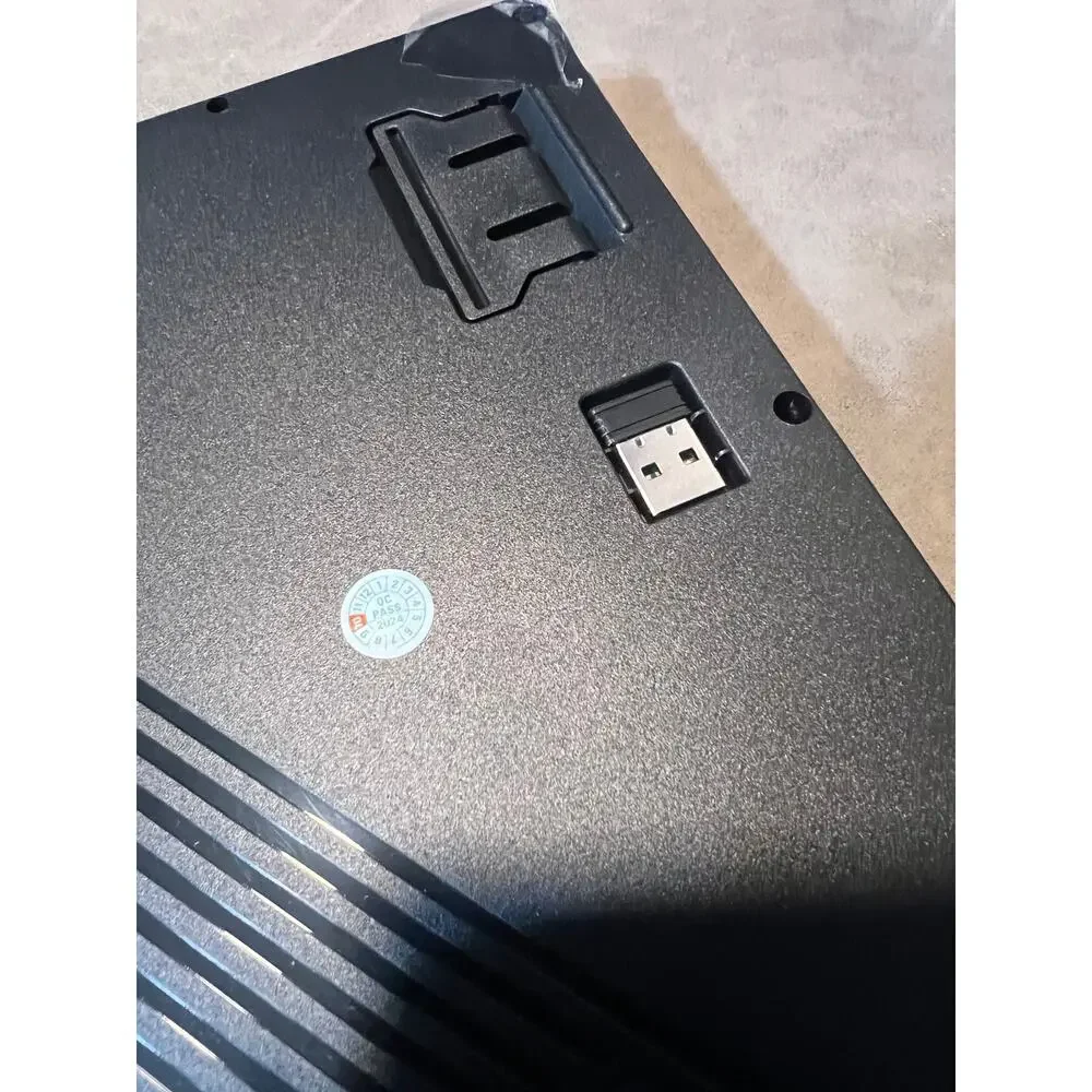KLIM Chroma Wireless Spanish (España) Keyboard, RGB Backlit Wireless Keyboard